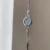 Chic Style Silver Round Stainless Steel Chain Watch for Women