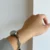 Vintage Style Colorful Nature Stone Bracelet Watch for Women