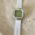 Mint Glow/Pink Silicone Watch for Women