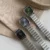 Olive Green Dial Square Face Silver Stainless Steel Laides Watch