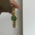 Vintage-Inspired Green Oval Face Bracelet Watch for Women