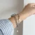 Handmade Freshwater Pearl Bracelet Watch for Women Dainty Mother of Pearl Dial Silver Watch