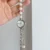 Handmade Freshwater Pearl Bracelet Watch for Women Dainty Mother of Pearl Dial Silver Watch