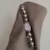 Dainty Purple Face Oval Watch Silver Bubble Bracelet Watch for Women