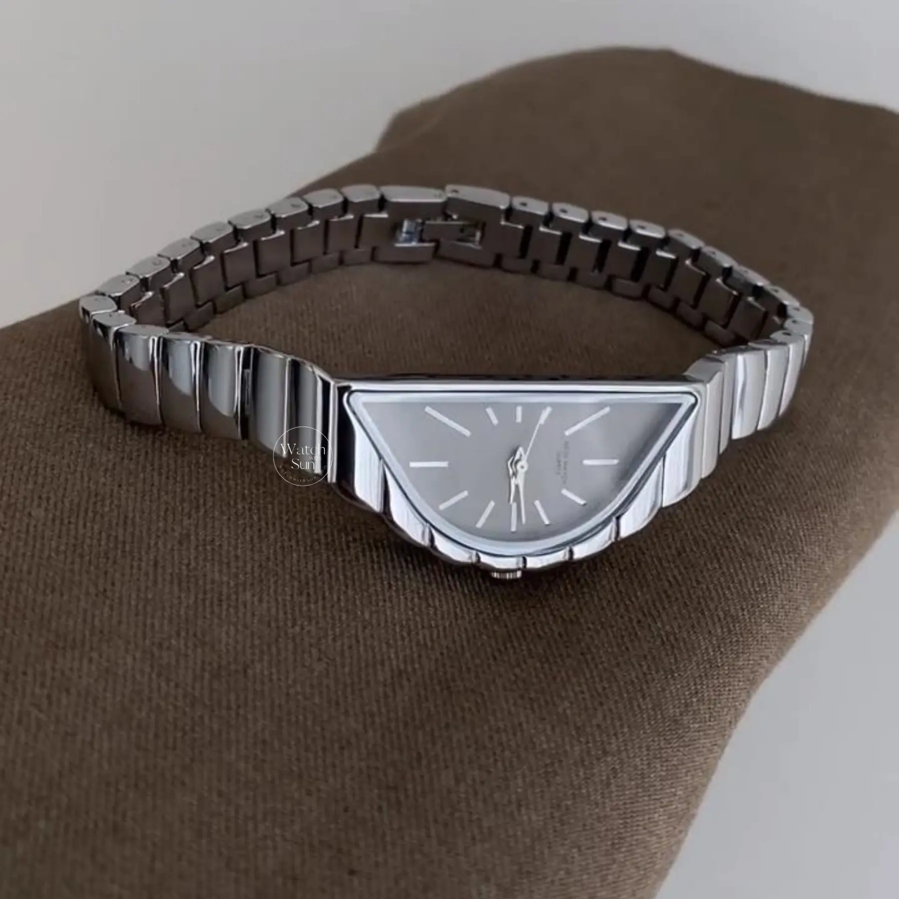 Vintage Inspired Gold/Silver Bracelet Watch for Women Modern Art Deco Vibe Asymmetrical Watch