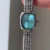 Minimalist Silver Beaded Bracelet Chic Blue Dial Women’s Watch