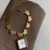 Chic Elegant Gold Heart-Link Charm Bracelet Watch for Women