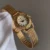 Vintage-Inspired Roman Numeral Dial Gold Watch for WomenVintage-Inspired Roman Numeral Dial Gold Watch for Women