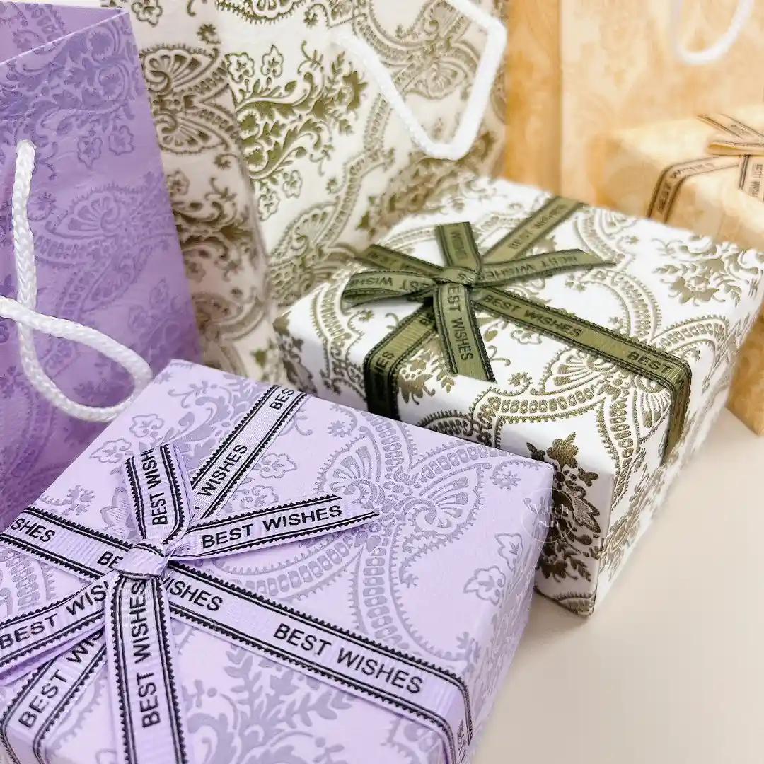 Elegant Gift Box with Ribbon
