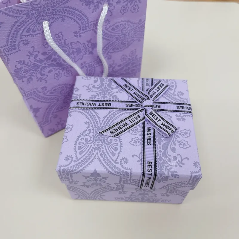 Elegant Gift Box with Ribbon