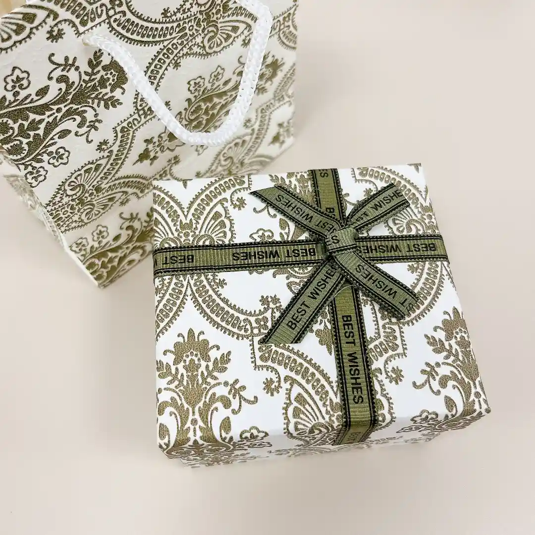 Elegant Gift Box with Ribbon