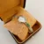 Minimalist Brown Leather Watch Gift Box
