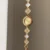 Four Leaf Clover Bracelet Watch for Women Crystal Accents Mother of Pearl Dial Women's Watch