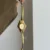Vintage-Inspired Gold Bracelet Watch Small Face Watch for Women