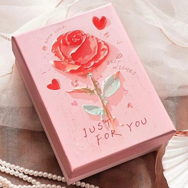 Romantic Oil Painting Style Gift Box