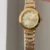 Chic Round Dial Gold Bracelet Ladies Watch Elegant Crystal Markers